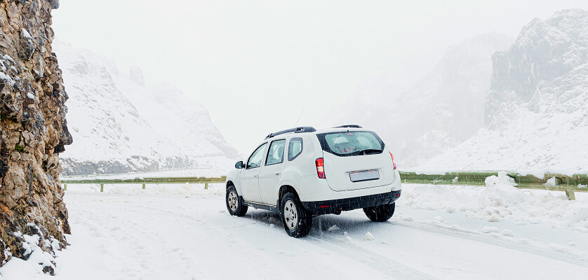 Renting Car in Winter