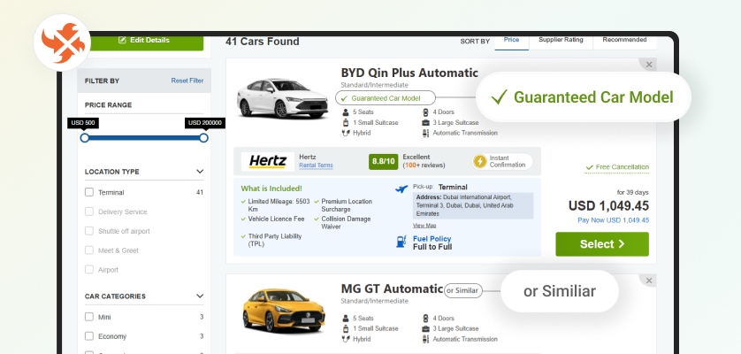 Guaranteed Model OR Similar