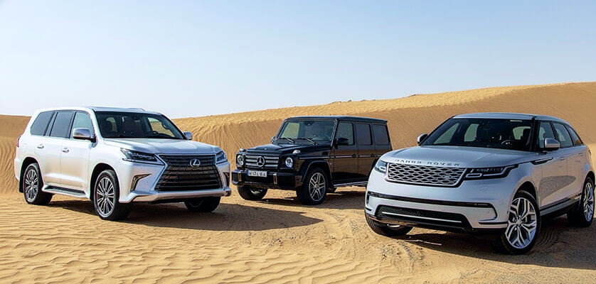 Luxury Rental Cars For Dubai Desert