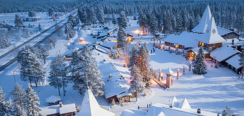 Meet Santa at Santa Claus Village