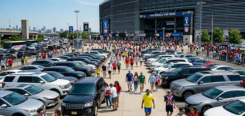 MetLife Stadium with car rentals