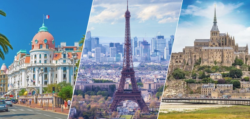 Top sights in France