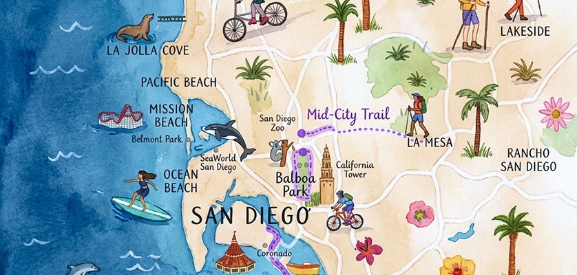 San Diego Map