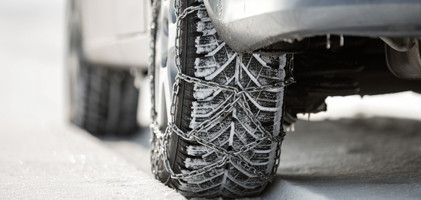 Snow Chains For Ski Trip