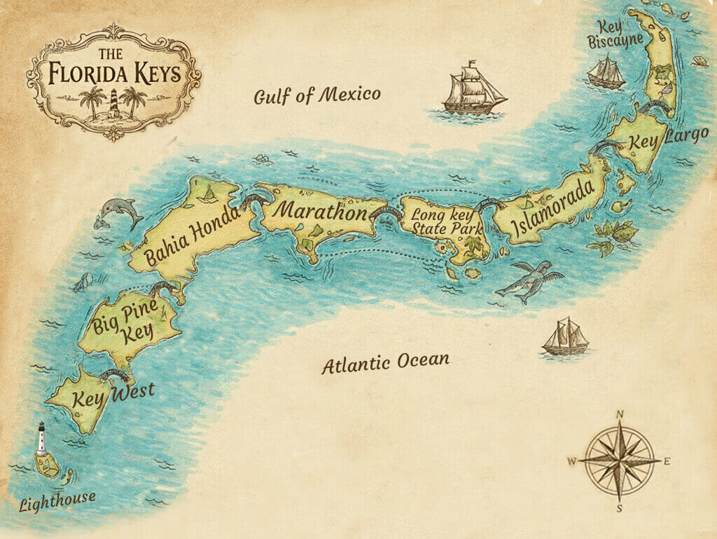 Florida Keys Map
