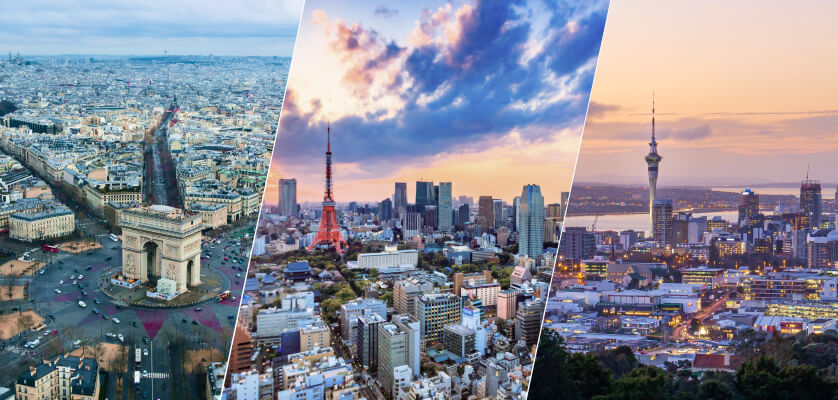 Top Destinations For New Year Car Rental Deals