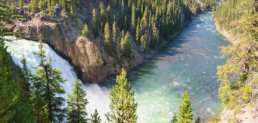 Valleys and waterfalls