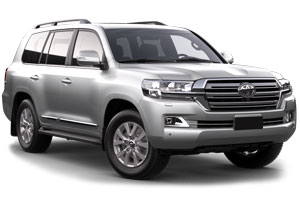 Toyota Land Cruiser with chauffeur