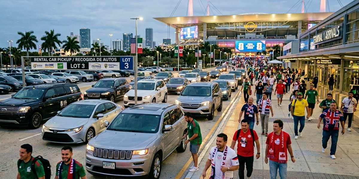Rental cars near FIFA World Cup 2026 stadiums: Top locations