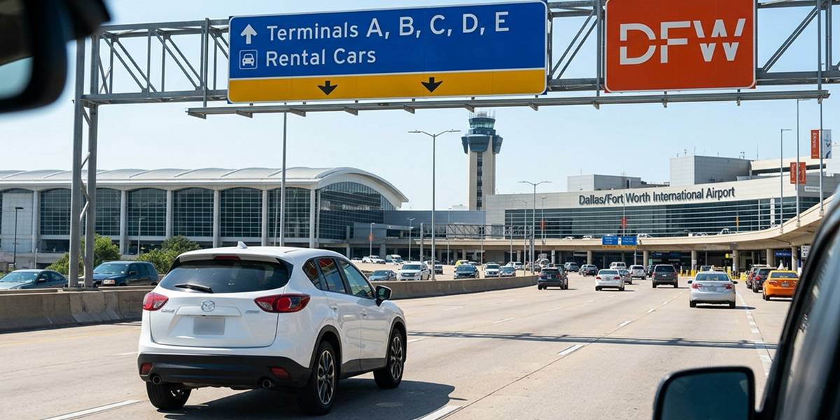DFW rental car pickup & return: Everything first-time travelers need to know