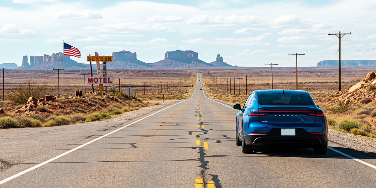 Electric car rental: The new era of American road trips