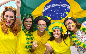 Día de la Independencia de Brasil el 7 de septiembre.