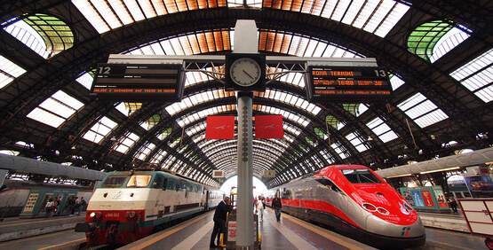 Milan Central Railway Station-