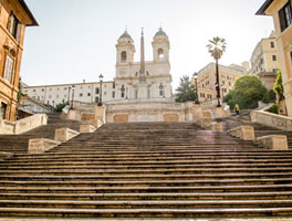 Escaleras de la Plaza de España