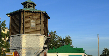 Water tower on Plotinka